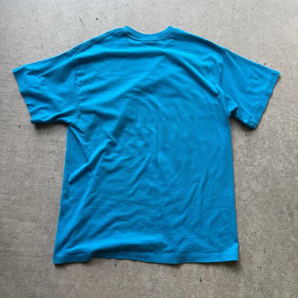 Men's Vintage 80's Hawaii Blue Palm Tree Beach Tropical Tourist Tee Shirt Sz XL - Picture 2 of 6